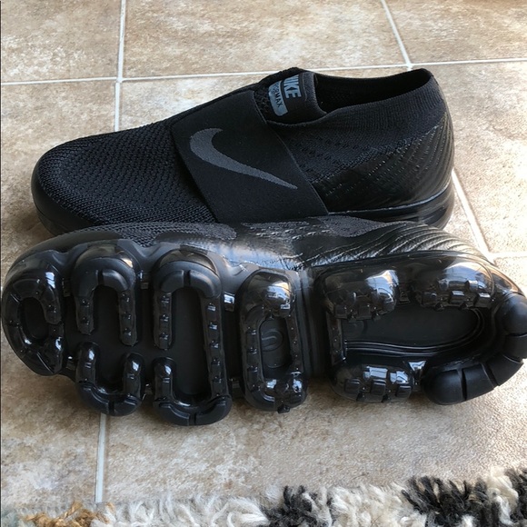 air vapormax flyknit triple black womens